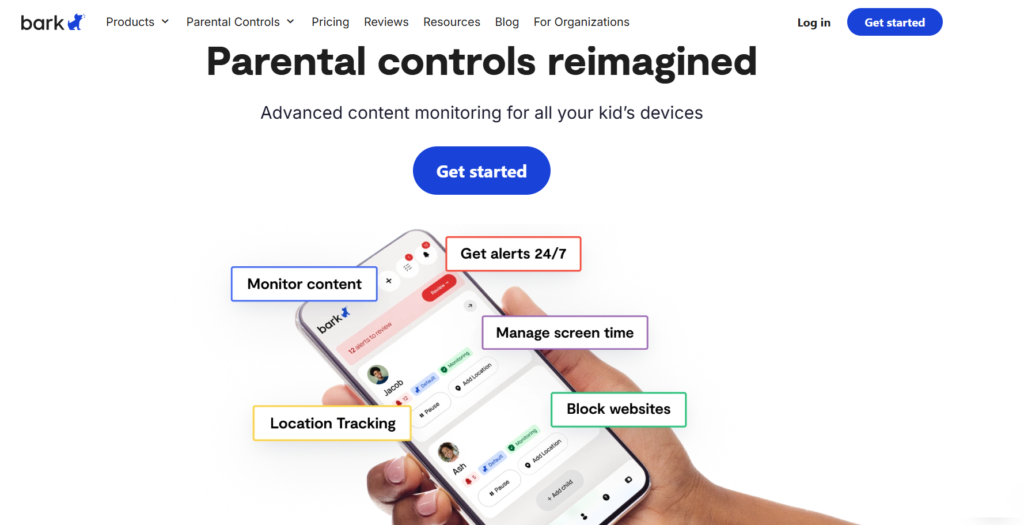 Bark – Best for Social Media and Messaging Monitoring